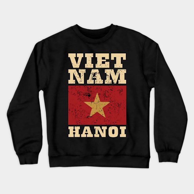 Flag of Vietnam Crewneck Sweatshirt by KewaleeTee